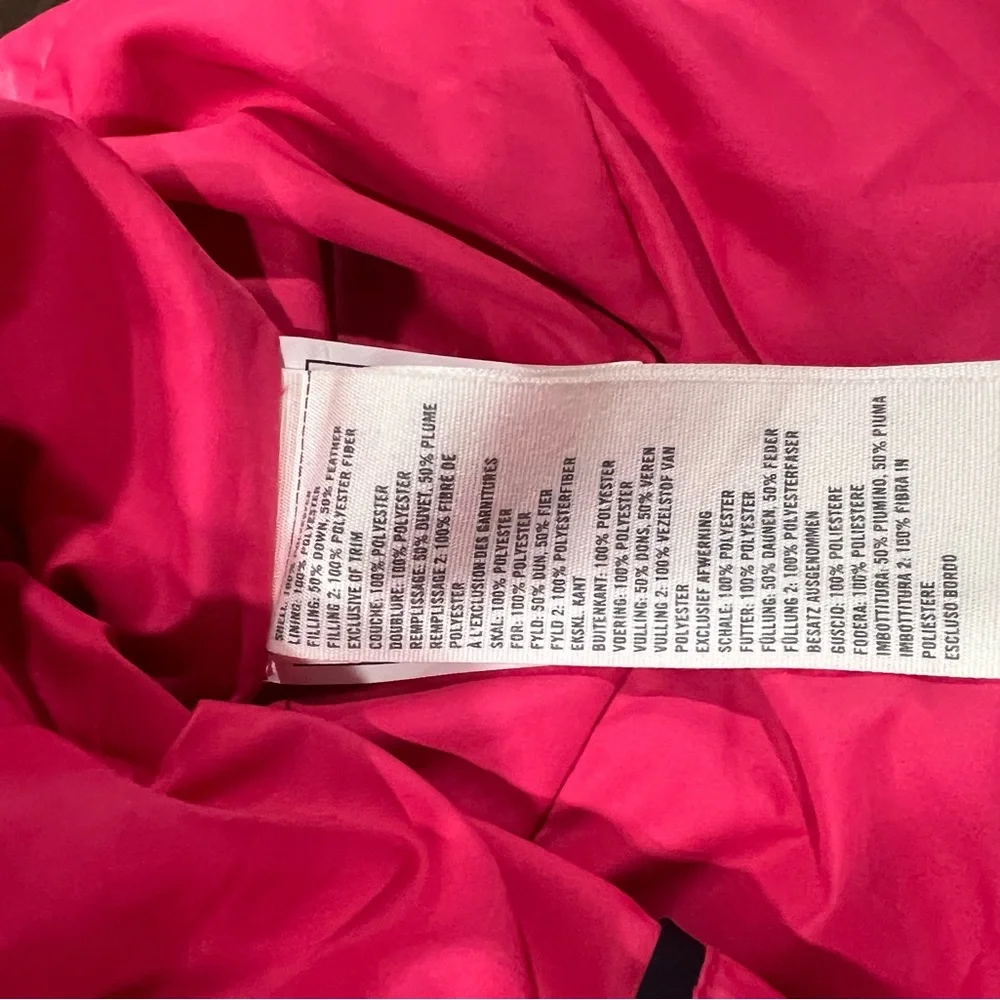 Abercrombie & Fitch Bright Pink Puffer Vest - Picture 5 of 5